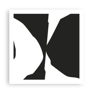 Plagát - Positive-negative - 60x60 cm