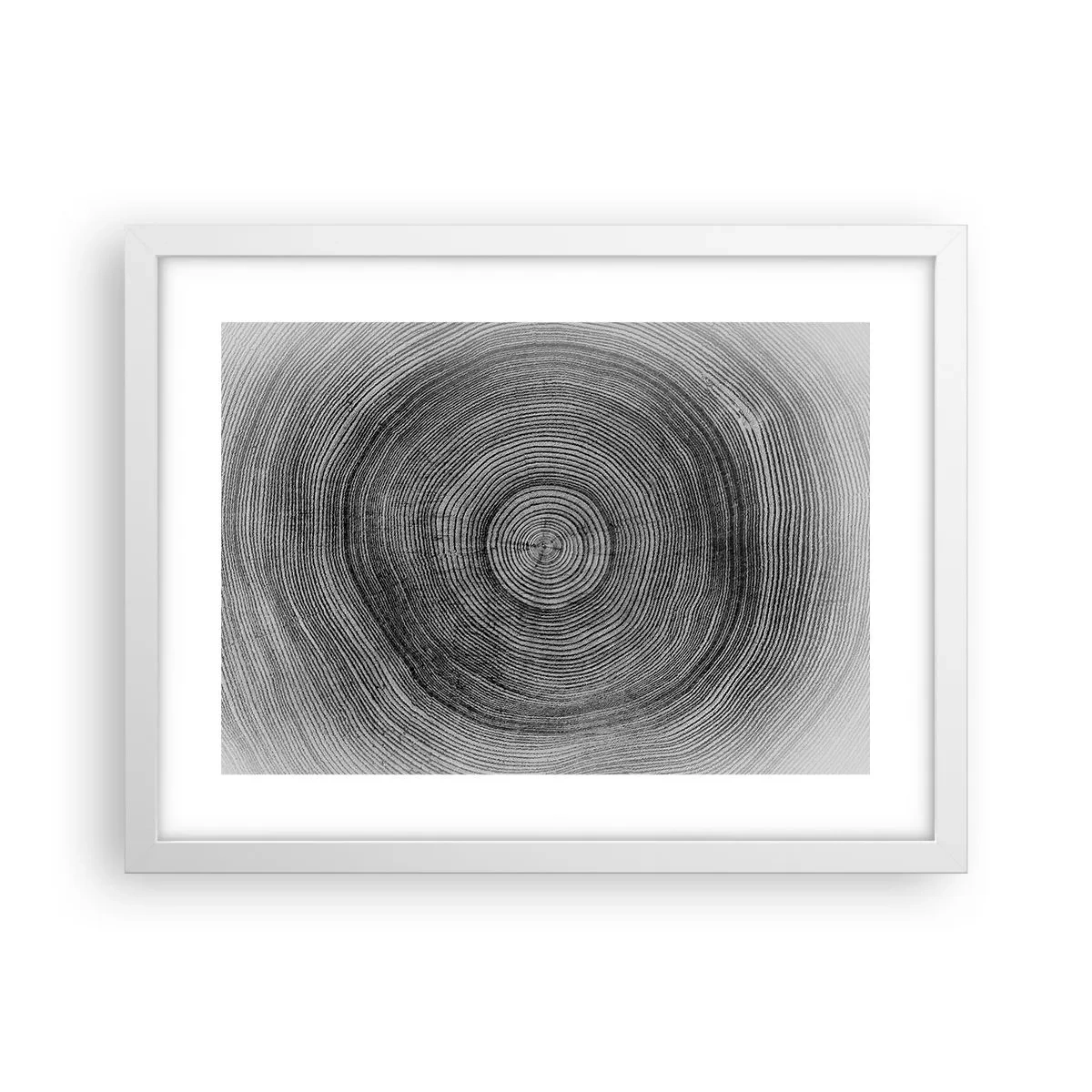 Plagát v bielom ráme - Znamenie doby - 40x30 cm