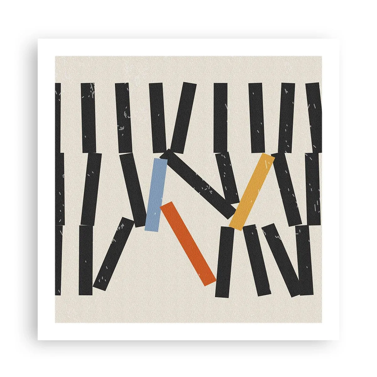 Plagát - Domino – kompozícia - 60x60 cm