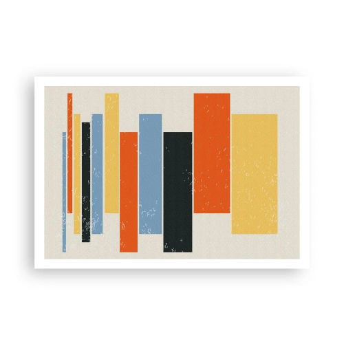 Plagát - Záznam hudby - 100x70 cm