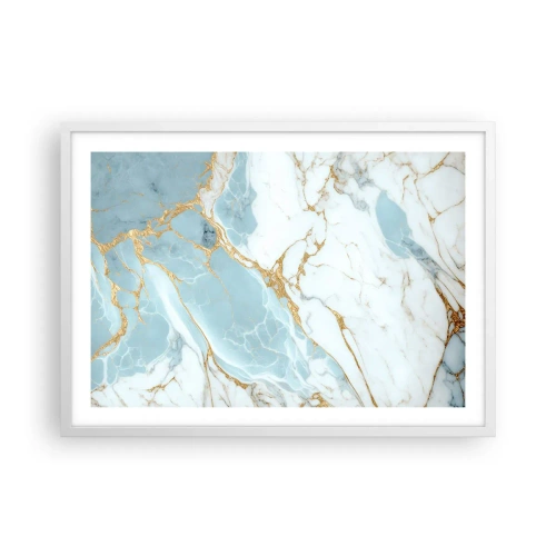 Plagát v bielom ráme - Bohatstvo kameňa - 70x50 cm