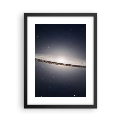 Plagát v čiernom ráme - Kedysi dávno v jednej preďalekej galaxii… - 30x40 cm