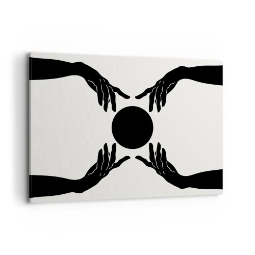 Obraz na plátne - Tajné znamenie - 100x70 cm