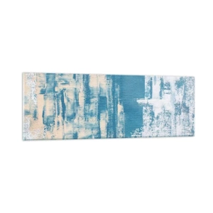 Obraz na skle - Cez cencúľ - 90x30 cm