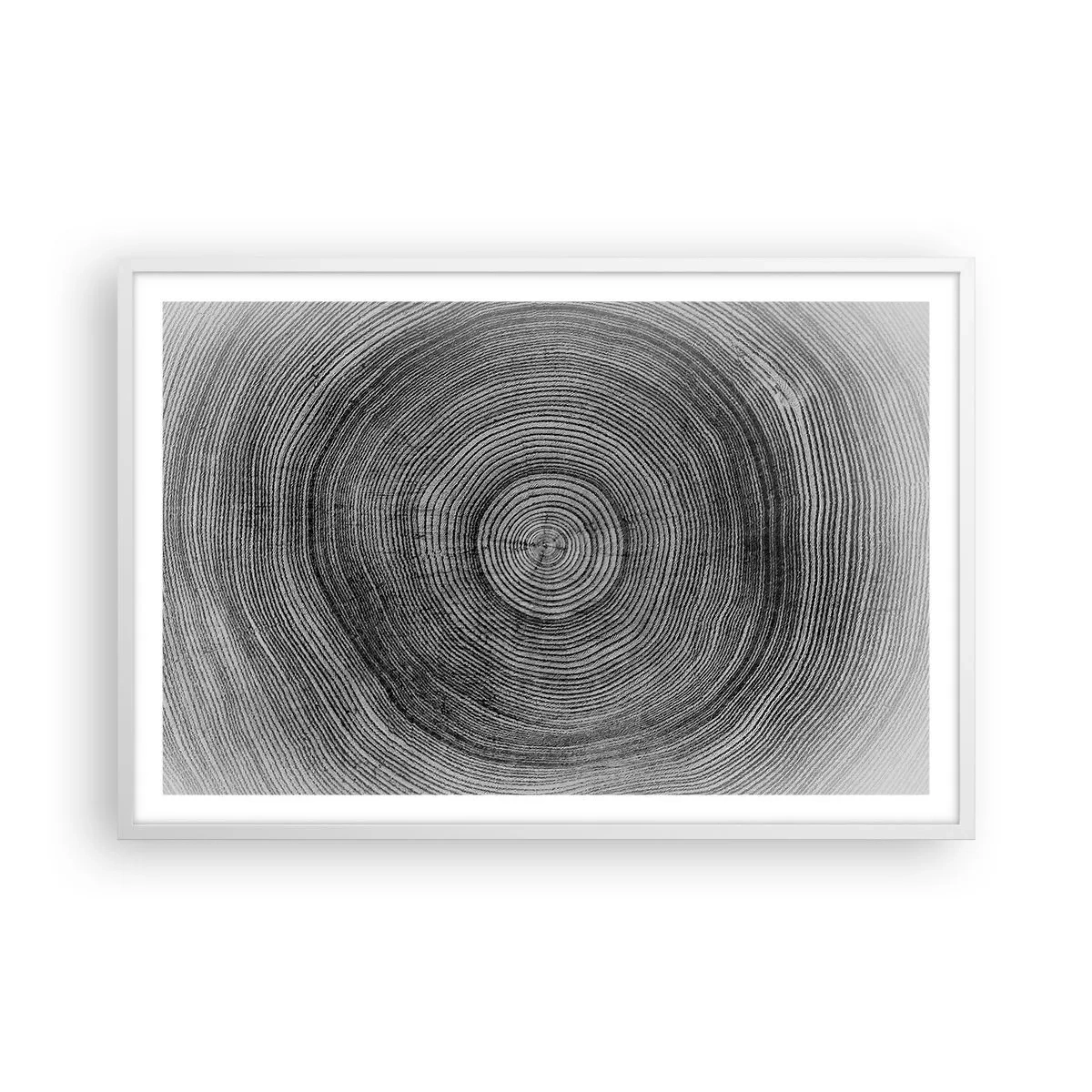 Plagát v bielom ráme - Znamenie doby - 91x61 cm