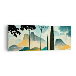 Obraz na plátne - Vyššie a vyššie - 140x50 cm