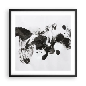 Plagát v čiernom ráme - Metóda v šialenstve? - 50x50 cm