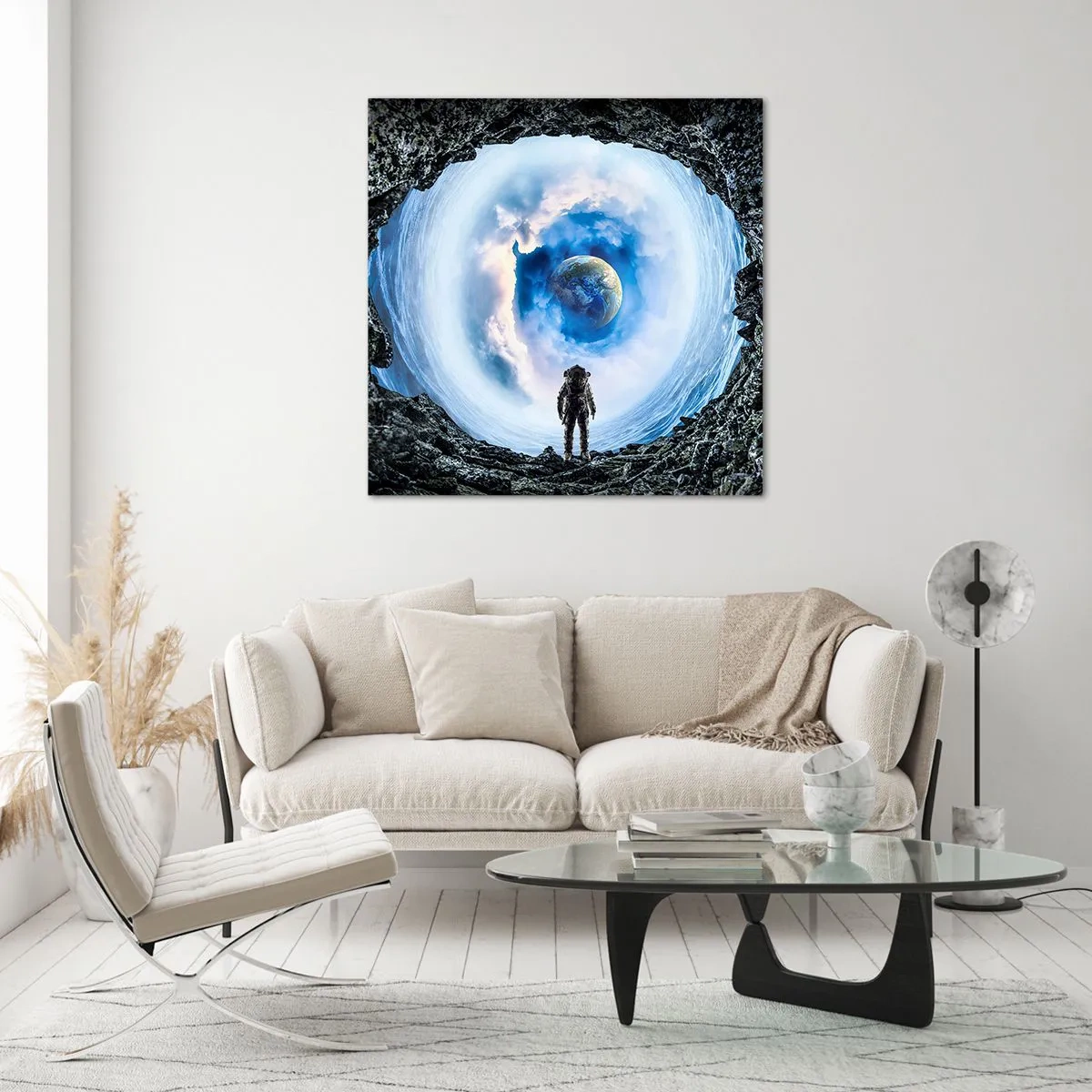 Obraz na skle - Už blízko domova - 60x60 cm