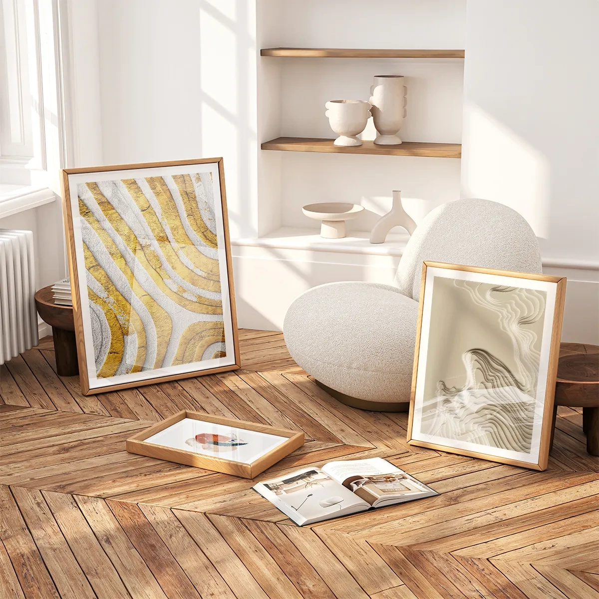 Elegance and warm - Inšpirácia do obývačky