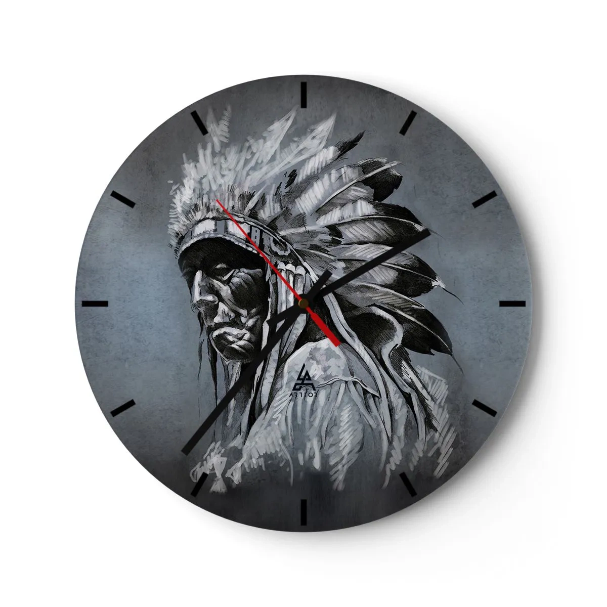 Nástenné hodiny - Návrat k základom - 40x40 cm