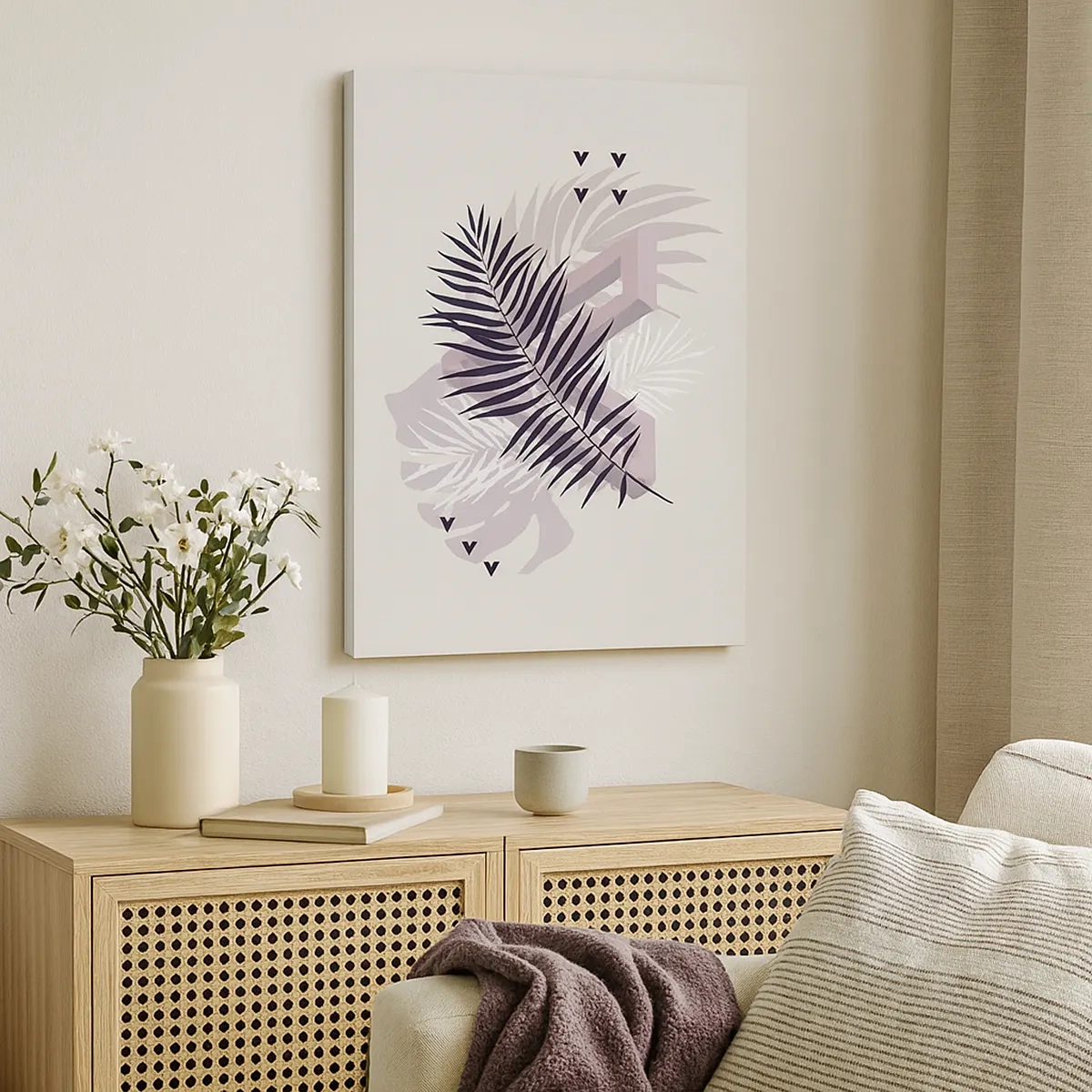 Obraz na plátne - Tieň tieňa - 50x70 cm