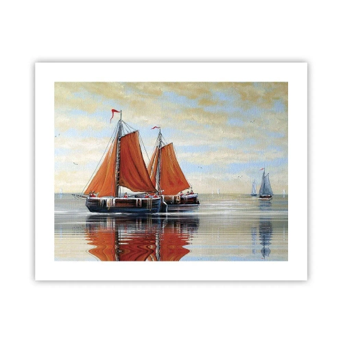 Plagát - Pluj, námorník… - 50x40 cm