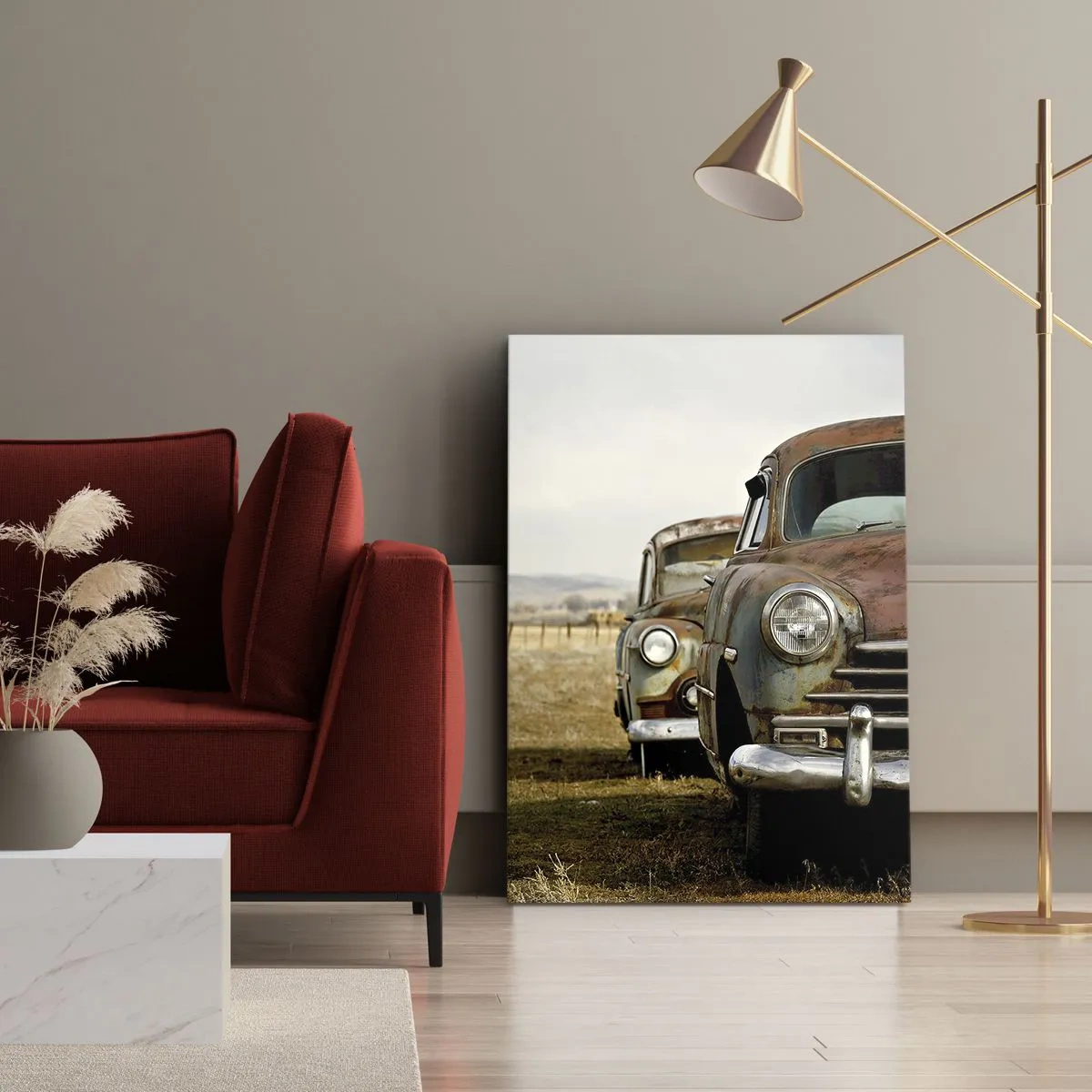 Obraz na plátne - Zaslúžený odpočinok - 45x80 cm