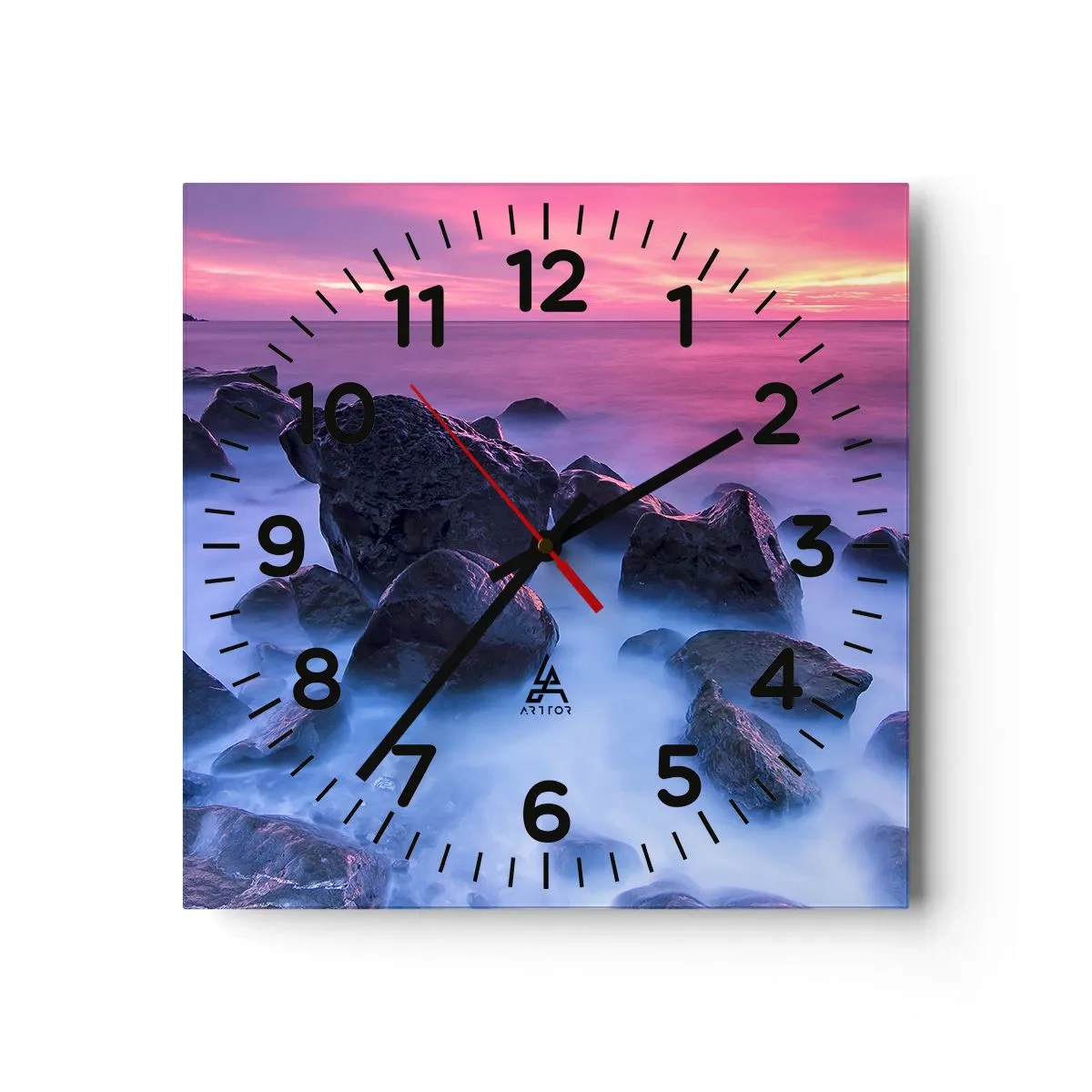 Nástenné hodiny - Narodeniny v lesku a v hmle - 30x30 cm