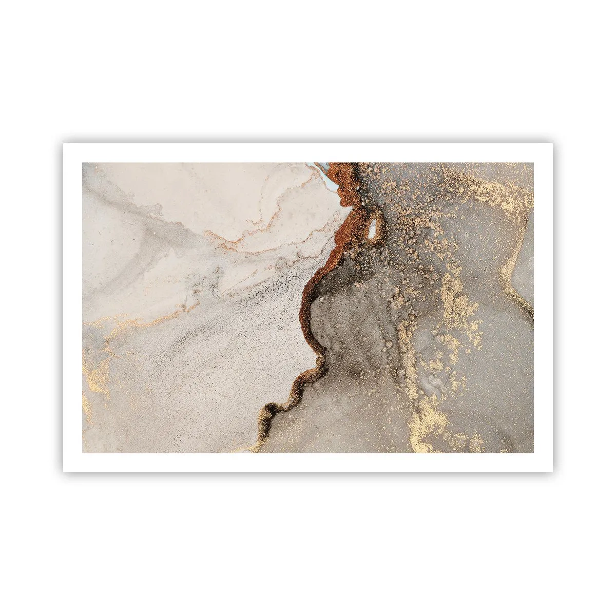 Plagát - Na hranici farieb - 91x61 cm
