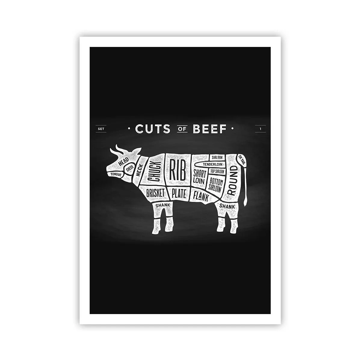 Plagát - Šlabikár mäsiara - 70x100 cm