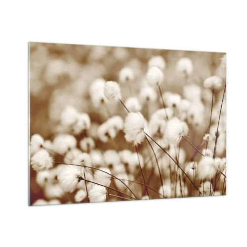 Obraz na skle - Chlpatý lán - 100x70 cm