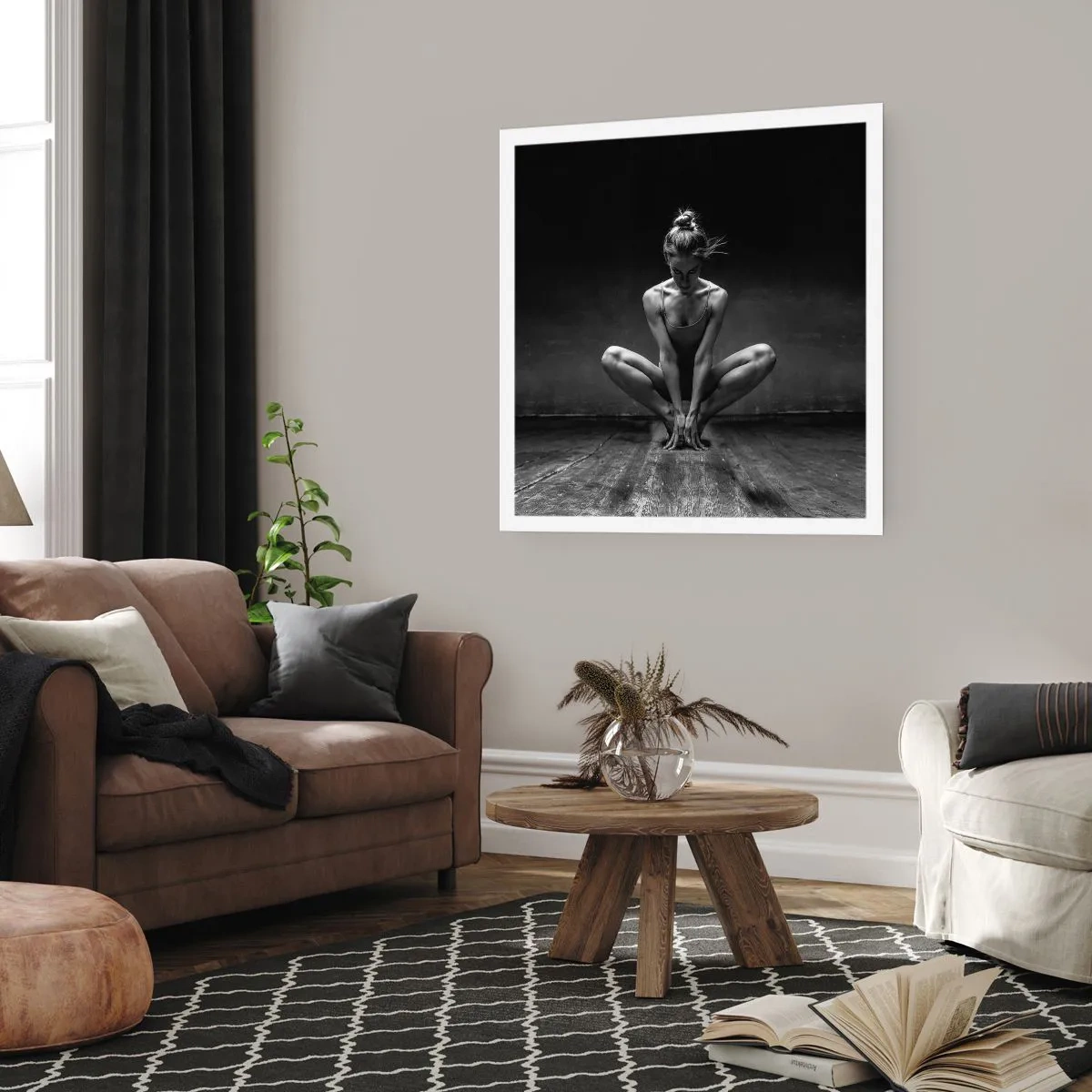 Plagát - Koncentrácia tanečnej energie - 40x40 cm