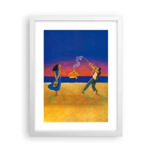 Plagát v bielom ráme - Viac ako hviezda z neba - 30x40 cm