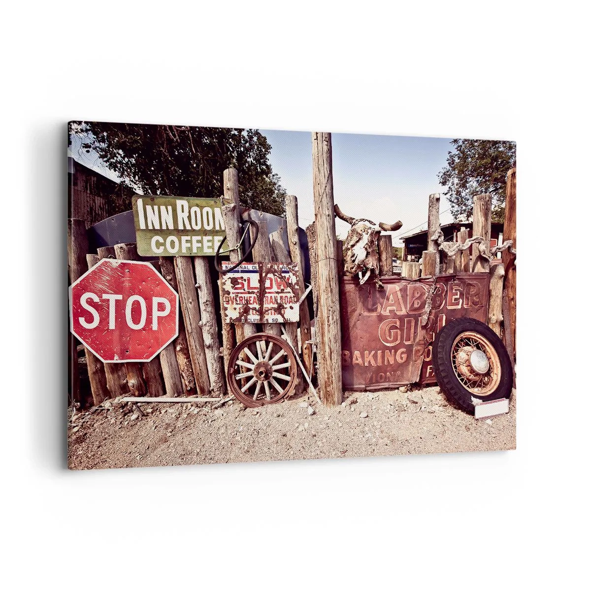 Obraz na plátne - A čas sa zastavil - 120x80 cm