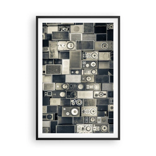 Plagát v čiernom ráme - A všetko je v pohode - 61x91 cm