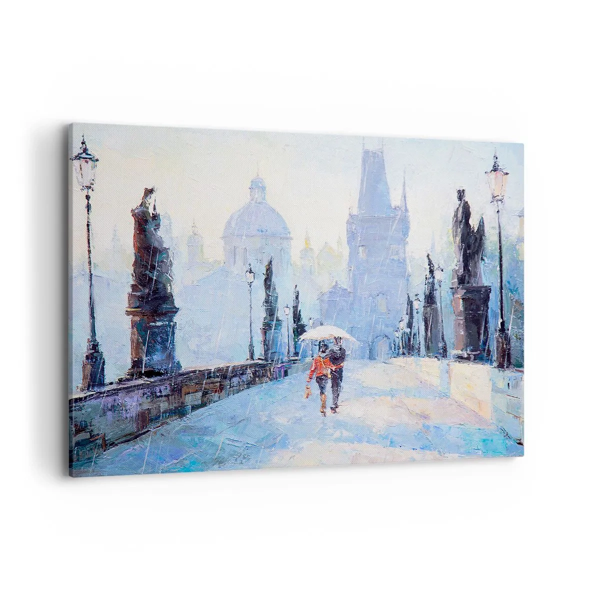 Obraz na plátne - Nás musel očariť dážď - 100x70 cm