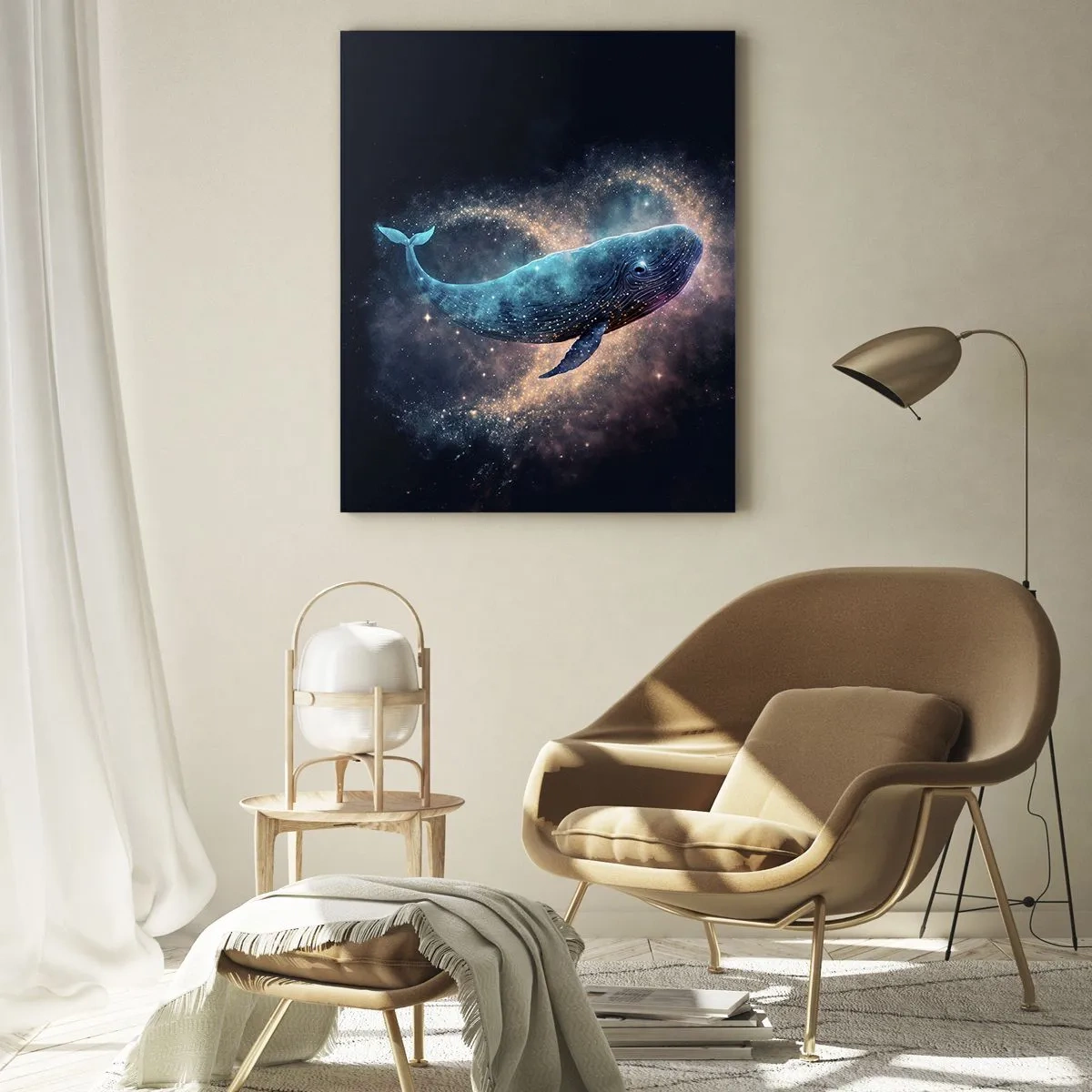 Obraz na skle - Existuje taký svet… - 50x70 cm