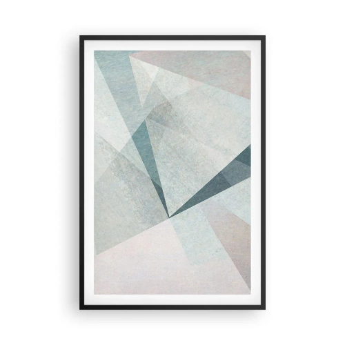 Plagát v čiernom ráme - V kľude, ale dynamicky - 61x91 cm