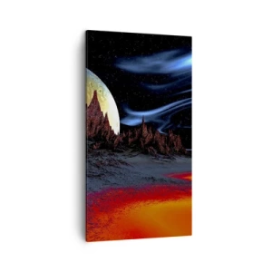 Obraz na plátne - Neznámy svet - 45x80 cm
