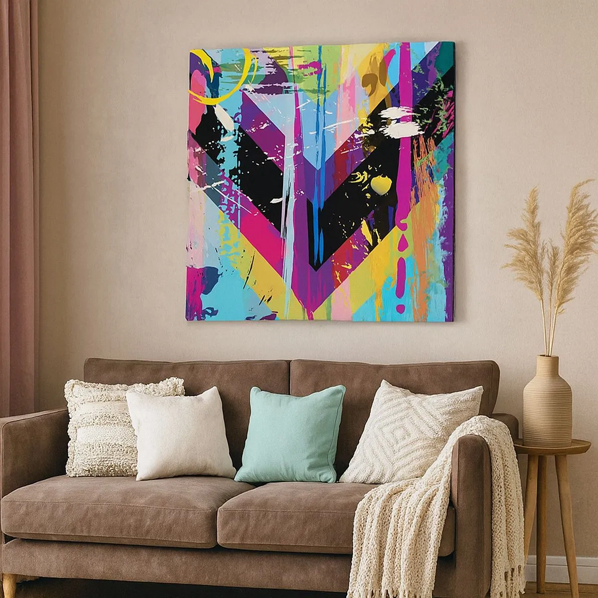 Obraz na plátne - Zhora nadol - 30x30 cm