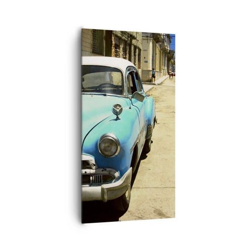 Obraz na plátne - Evviva Cuba! - 65x120 cm