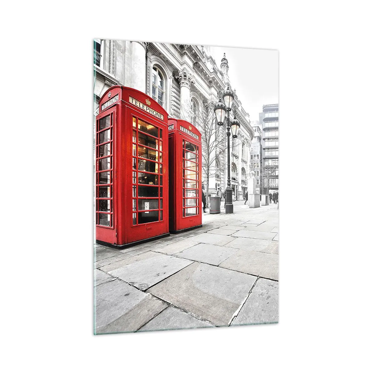Obraz na skle - Welcome to London - 50x70 cm