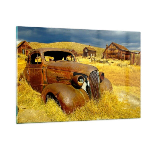 Obraz na skle - Zaslúžený odpočinok - 120x80 cm