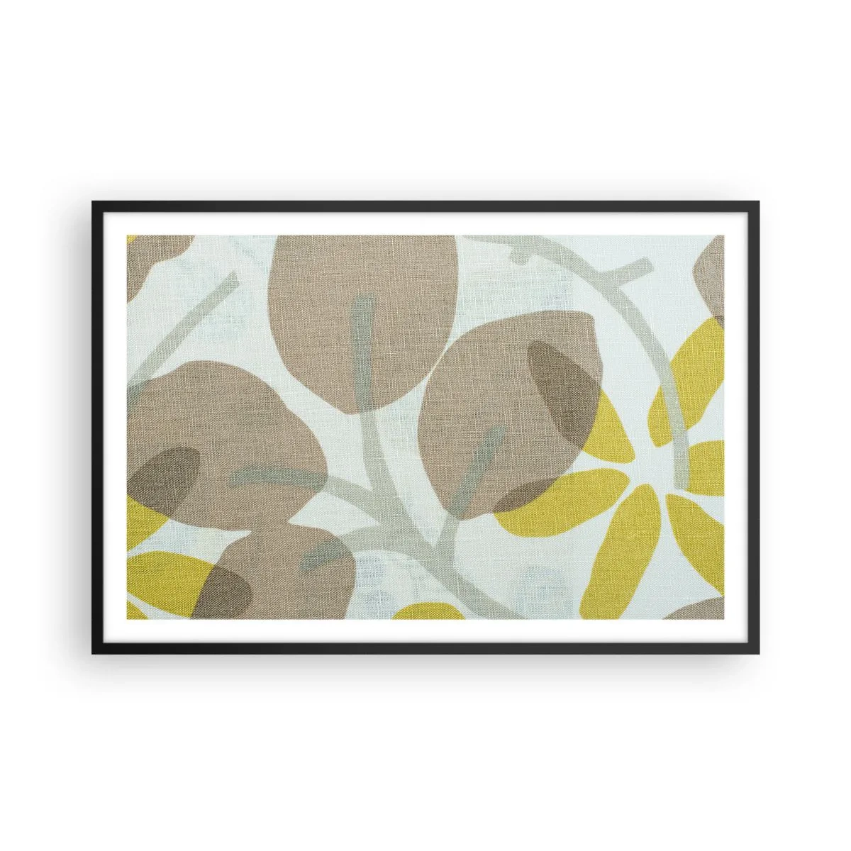 Plagát v čiernom ráme - Kompozícia v plnom slnku - 91x61 cm