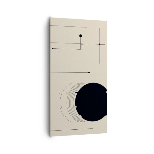 Obraz na plátne - Pružná a dynamická kompozícia - 65x120 cm