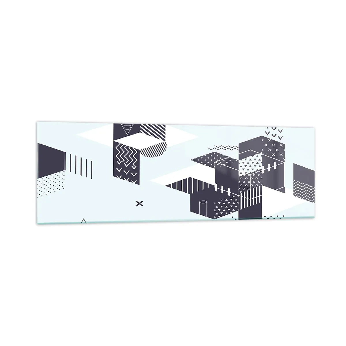 Obraz na skle - V duši matematika - 160x50 cm