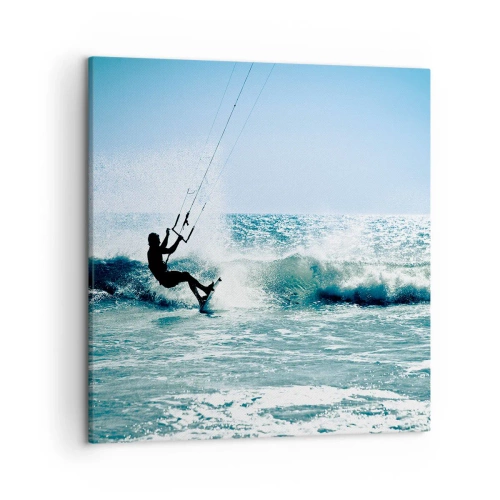 Obraz na plátne - Nechajte sa uniesť - 50x50 cm