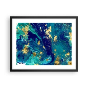 Plagát v čiernom ráme - Plátky slnka  - 50x40 cm