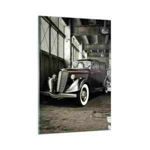 Obraz na skle - Nepominuteľná elegancia 30. rokov - 80x120 cm