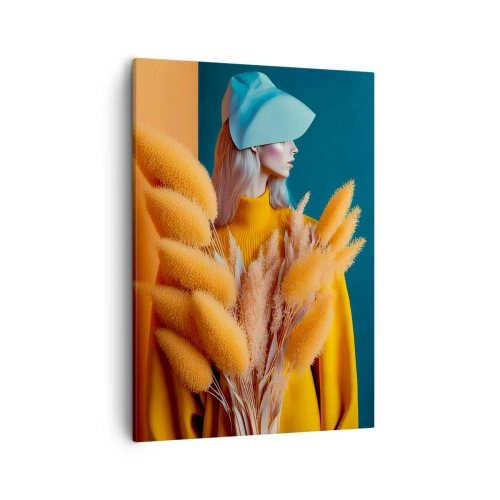 Obraz na plátne - Chlpatý portrét - 50x70 cm