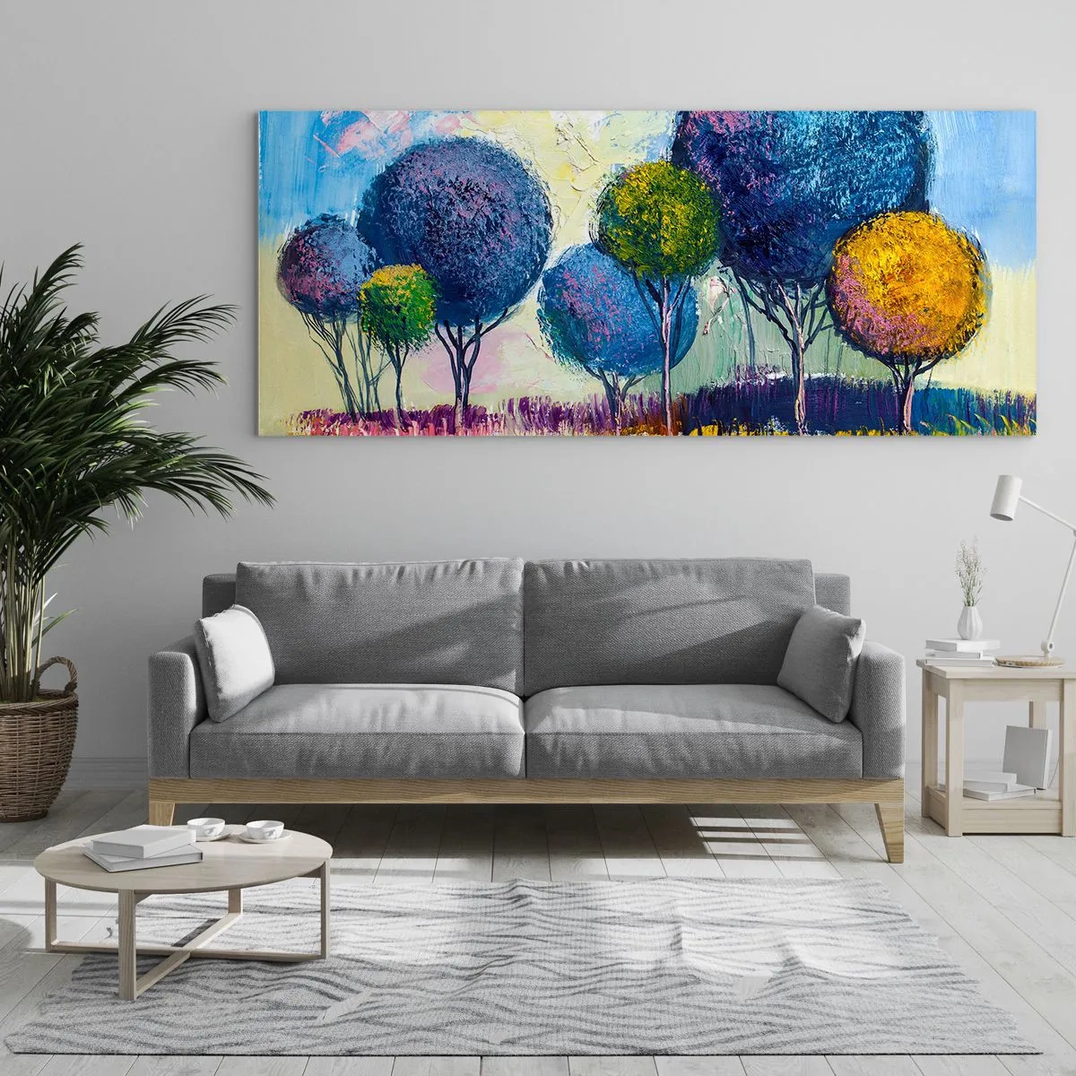 Obraz na skle - Guľa - tvar ideálu - 100x40 cm
