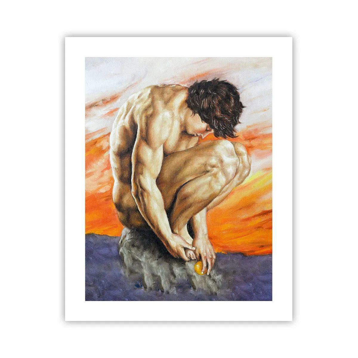 Plagát - Ponorený do seba - 40x50 cm