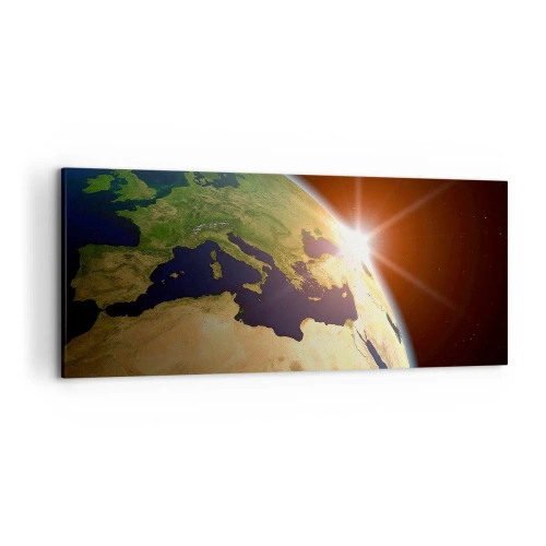 Obraz na plátne - Východ slnka - 120x50 cm