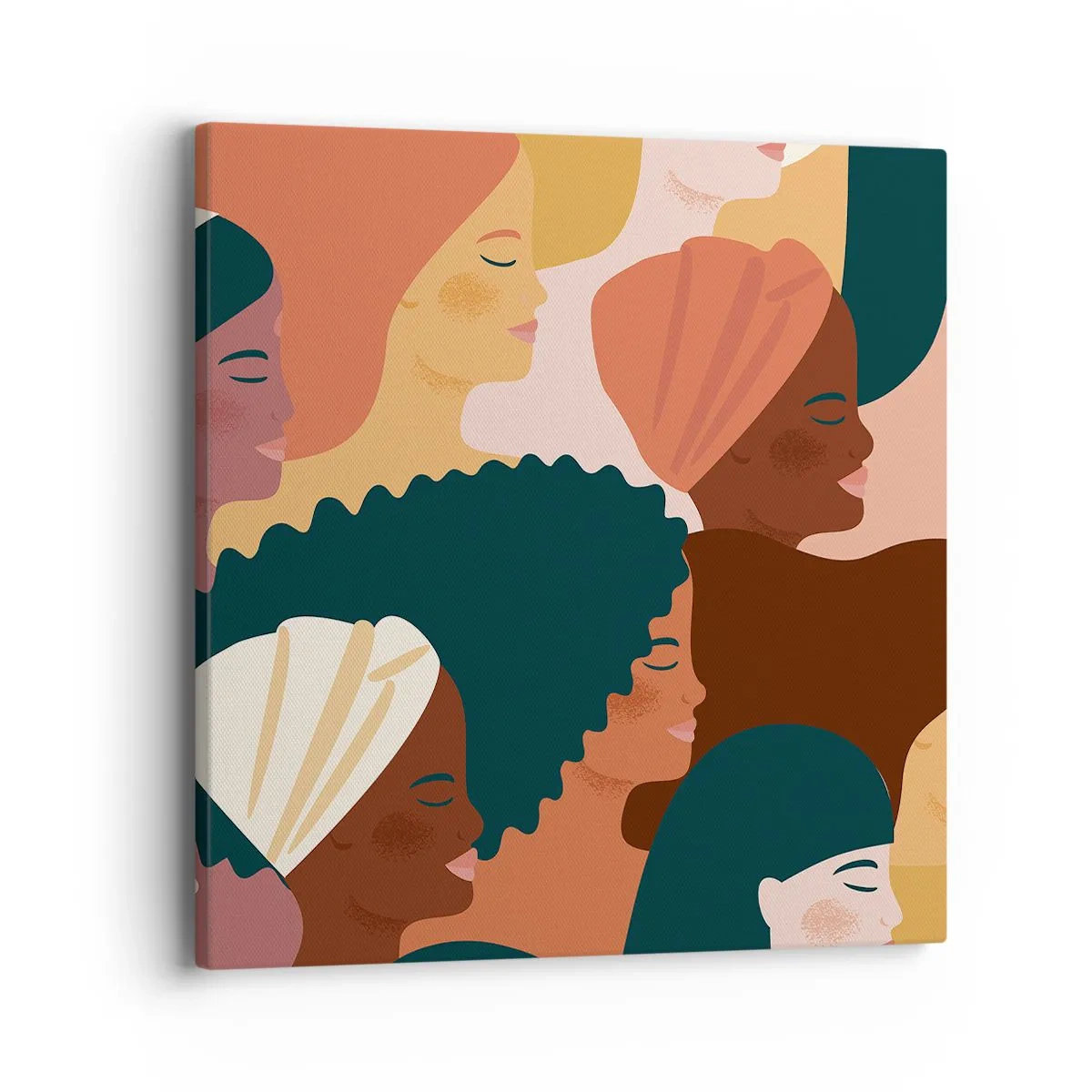 Obraz na plátne - Iba ženskosť - 40x40 cm