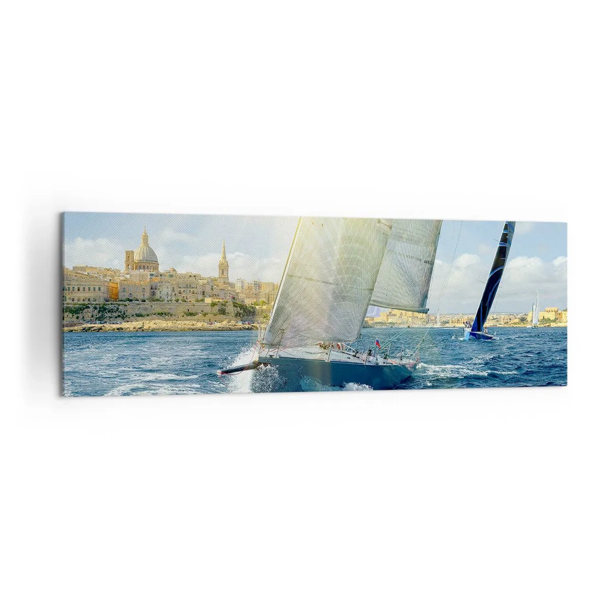 Obraz na plátne - Čas odísť z mesta - 160x50 cm