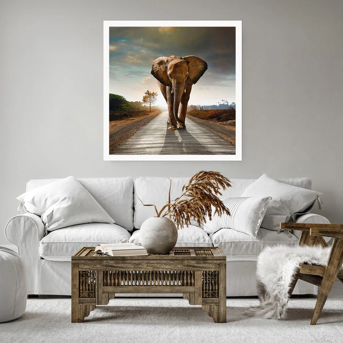 Plagát - A vôbec nie v sklade porcelánu - 30x30 cm