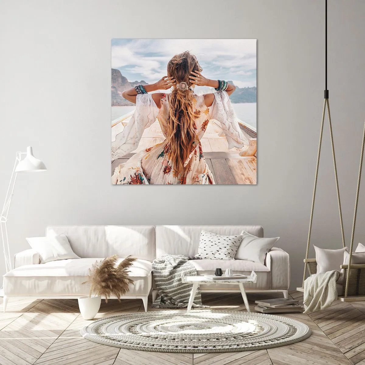 Obraz na plátne - Na ceste ku šťastiu - 70x70 cm