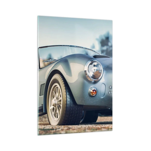 Obraz na skle - Pretože na štýle záleží - 50x70 cm