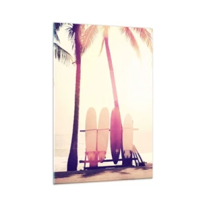 Obraz na skle - Bude to skvelý deň - 70x100 cm