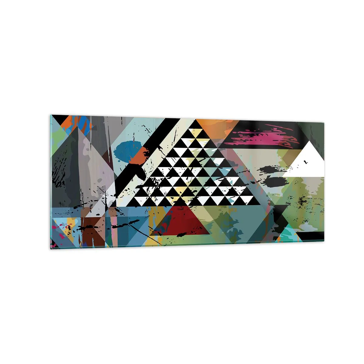 Obraz na skle - Aké je to jednoduché - 120x50 cm